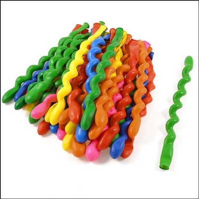 "Unblown Spiral Ball Screw Helium Balloon Twisted (pack of 25pcs) - Click here to View more details about this Product